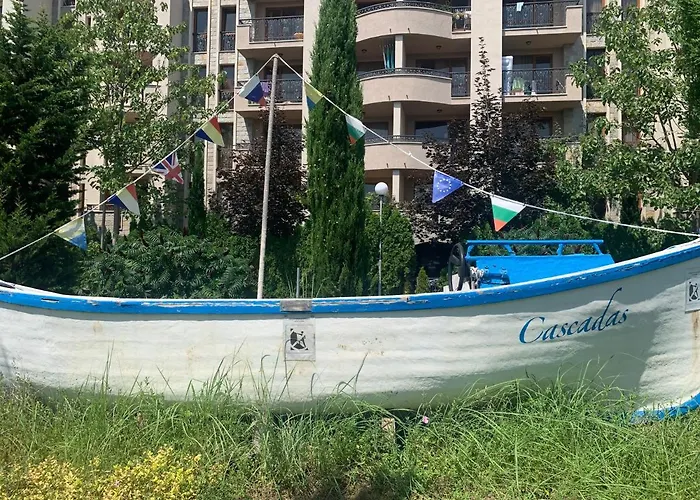 Luxury Orchid With A Garden In A Private Complex Cascadas Bulgaria Aparthotel Sunny Beach