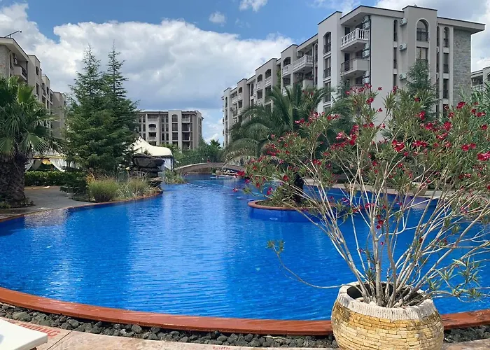 Luxury Orchid With A Garden In A Private Complex Cascadas Bulgaria