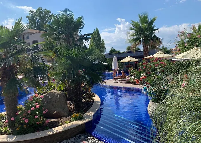 Luxury Orchid With A Garden In A Private Complex Cascadas Bulgaria 3* Сонячний Берег