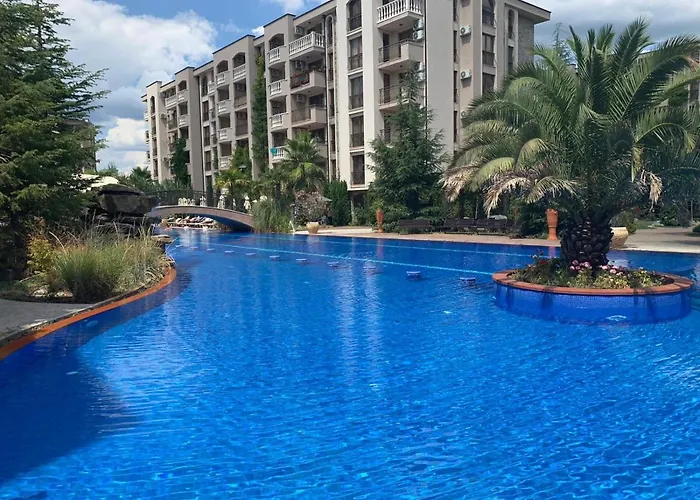 Luxury Orchid With A Garden In A Private Complex Cascadas Bulgaria 公寓式酒店 3*