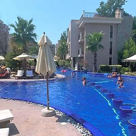 Lägenhetshotell Luxury Orchid With A Garden In A Private Complex Cascadas Bulgaria